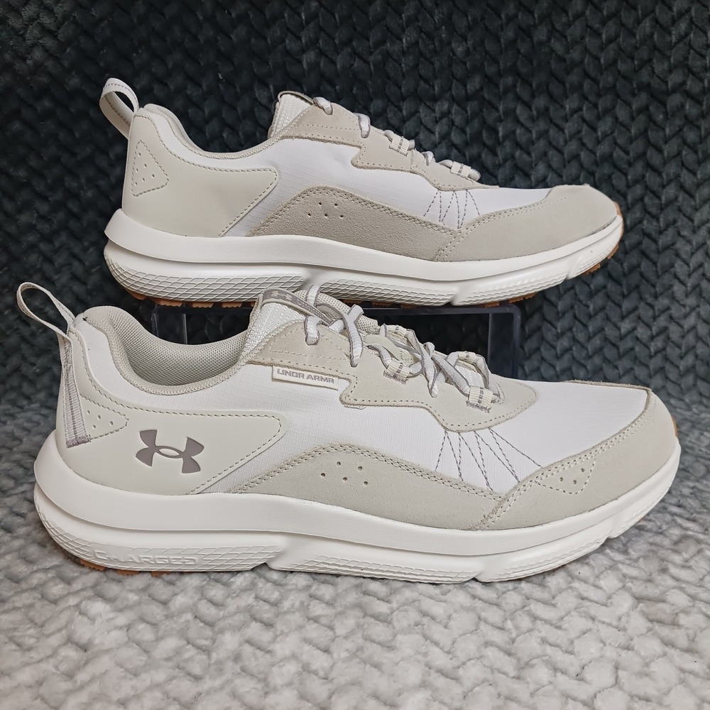 Under Armour UA Charged Verssert 2 Men's Running Shoes White Quartz Size 11.5